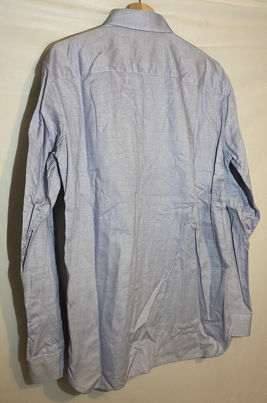 Burberry London Button Front Shirt Men 15.5 - 39 … - image 6