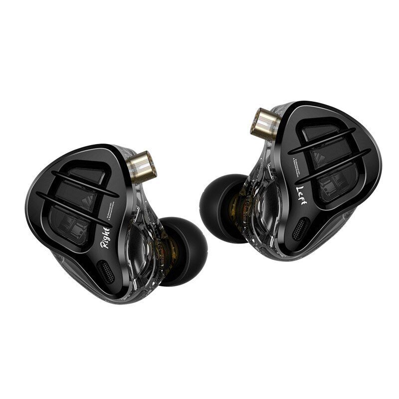 KZ ZAR Metal Earphones 1DD 7BA Hybrid technology HIFI Bass Earbuds