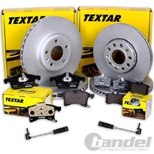 TEXTAR BREMSSCHEIBEN + BELÄGE VORNE + HINTEN für MERCEDES GLK-KLASSE X204