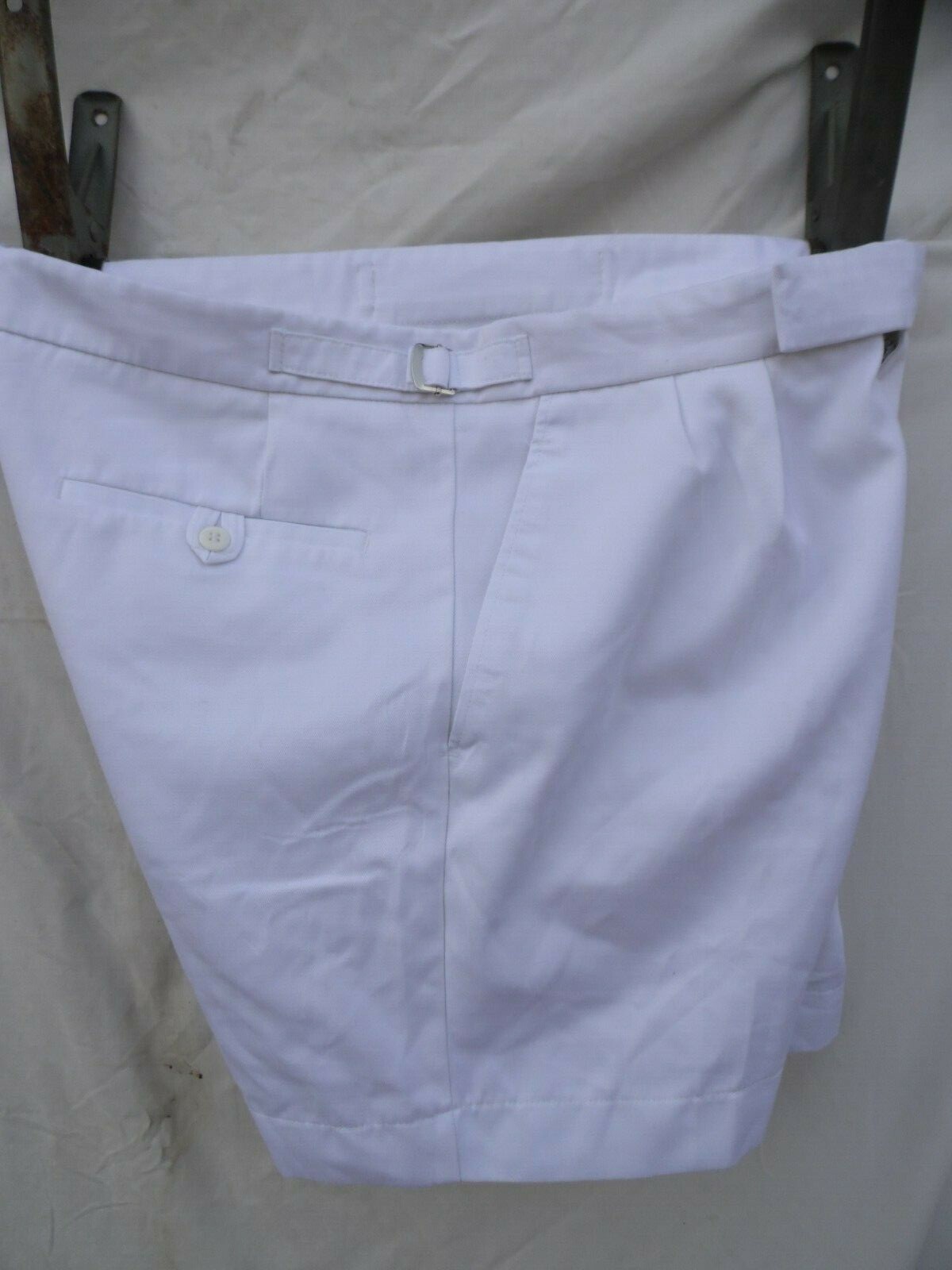GENUINE BRITISH ROYAL NAVY MENS WHITE SHORTS eBay