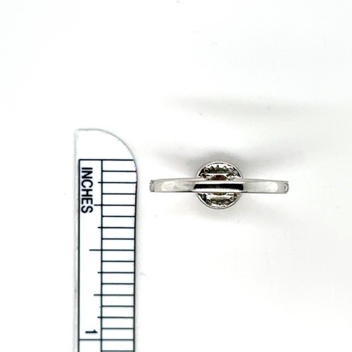 Levian Le Vian 14k Weißgold Weiß & Schokolade natürlicher Diamant Heiligenschein Ring Größe 5 - Bild 5 von 5