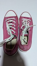 converse all star low top, Pink, 2.5 Youth Little Girl Read Please