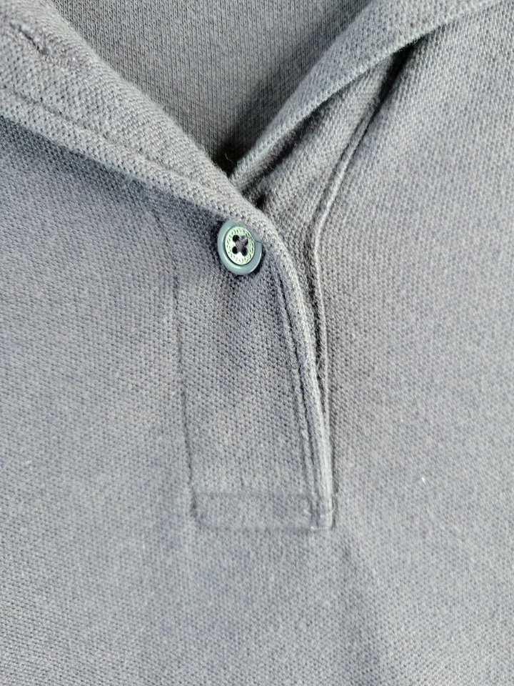 Camisa polo púrpura ligera con logotipo de First Convenience Bank para mujer XL Foto 3 de 4