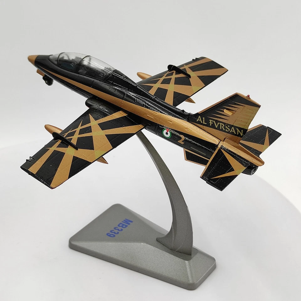 Diecast AF1 1/72 Scale MB339 Trainer Aircraft Trainer Fighter Alloy Model - Image 3 of 4