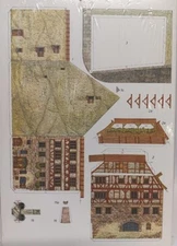 Model of Albrecht Durer House Artist :Schreiber Paper Model House