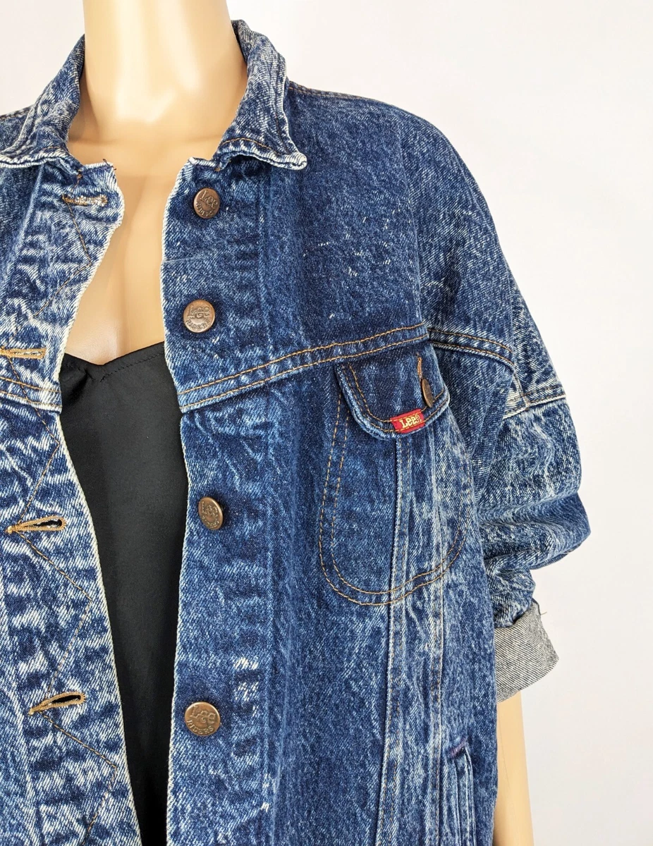 Buy Vintage Lee Sherpa Denim Jacket, Jean, Detachable Collar, Transforms  Online in India - Etsy