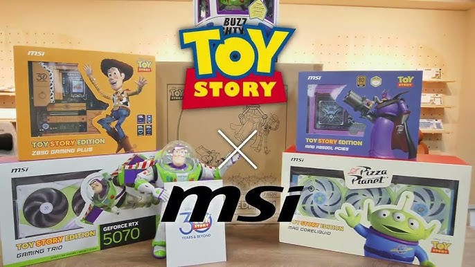 TOY STORY 30th x msi MAG PANO TOY STORY EDITION BUNDLE DIY DISNEY