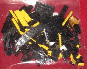 Vintage LEGO Space 6941 Blacktron Battrax Instructions No Box Incomplete