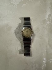 OMEGA Constellation 22.5mm 18K Gold & Steel Ladies Quartz Watch 1980s