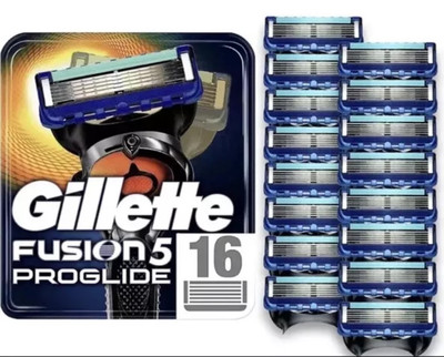 Gillette Fusion5 ProGlide Rasierklingen für Männer mit Präzisionstrimmer 16 St.