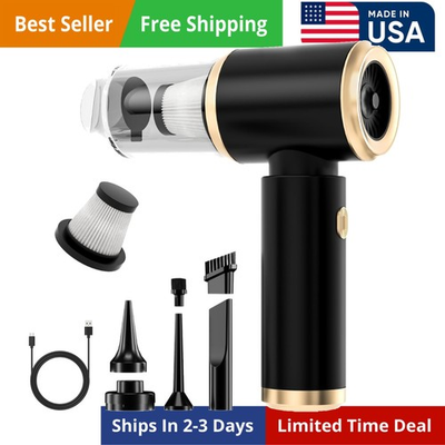 #ad Handheld Car Vacuum Portable Cordless 20000PA High Power 4 in 1 Vacuum Clean... $44.09