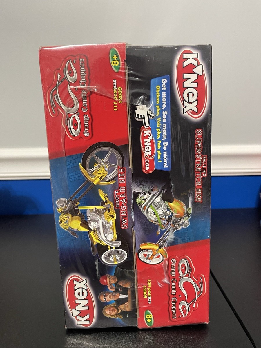K'NEX Orange County Choppers Mikeys Swing Arm Bike Motorcycle Toy