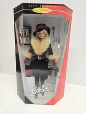 Vintage Winter In NY Barbie Doll City Seasons Winter Collection Mattel NRFB