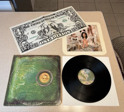 Alice Cooper Billion Dollar Babies LP COMPLETE w/BILL & ALL CARDS GD+/GD+ 1973