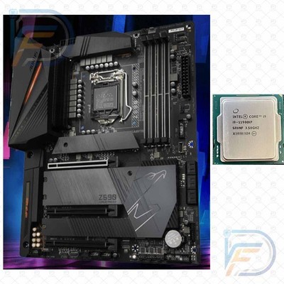 Intel Core i9-11900KF CPU + Gigabyte Z590 Aorus Pro AX LGA1200 DDR4 ATX WiFi
