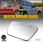 Mirror Glass Passenger Side Right Heated RH Hand For Jeep Grand Cherokee Durango