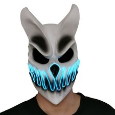 1Pcs New 2024 Light Halloween Mask Slaughter To Prevail of Darkness Demolisher