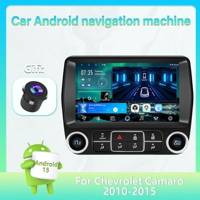 9'' For Chevrolet Camaro 2010-2015 Android 14 Apple CarPlay GPS Stereo Radio 32GB