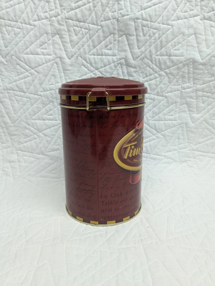 Bote de lata de café de coleccionista Tim Hortons #004 edición limitada 40 aniversario 2004 Foto 2 de 4