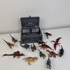 JOYIN Dinosaur Toys with Activity Play Mat & Storage Cage, 14 PCS Realistic l@@k