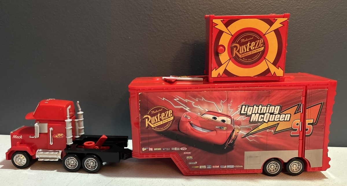 Disney Pixar Cars Transforming Mack Truck Playset - Incomplete | eBay