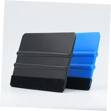 2-Pack Felt Edge Squeegee Tool for Car Vinyl Wrap, Window Tint, & Peel-and 