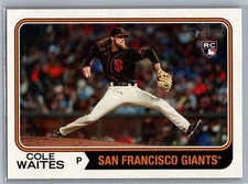 2023 Topps Heritage #258 Cole Waites