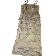 David's Bridal Tiered Dress Size 16 with Jacket