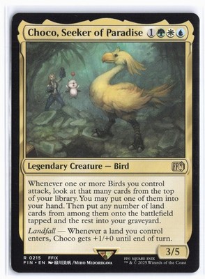 Final Fantasy Magic: The Gathering Choco, Seeker of Paradise Regular