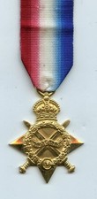 WW1 1914-15 STAR  MEDAL TO PTE HENRY BALDWIN, 8TH BN ROYAL SCOTS FUSILIERS