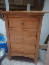 Bed Side Drawers Solid Oak Wood Bedside Table