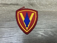 Vintage WWII United States US Marine Corps 5th Division Shoulder Patch