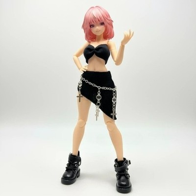 1/12 Custom Female Dress Model For 6''Figma Snail Shell Aileen Action Figure Toy
