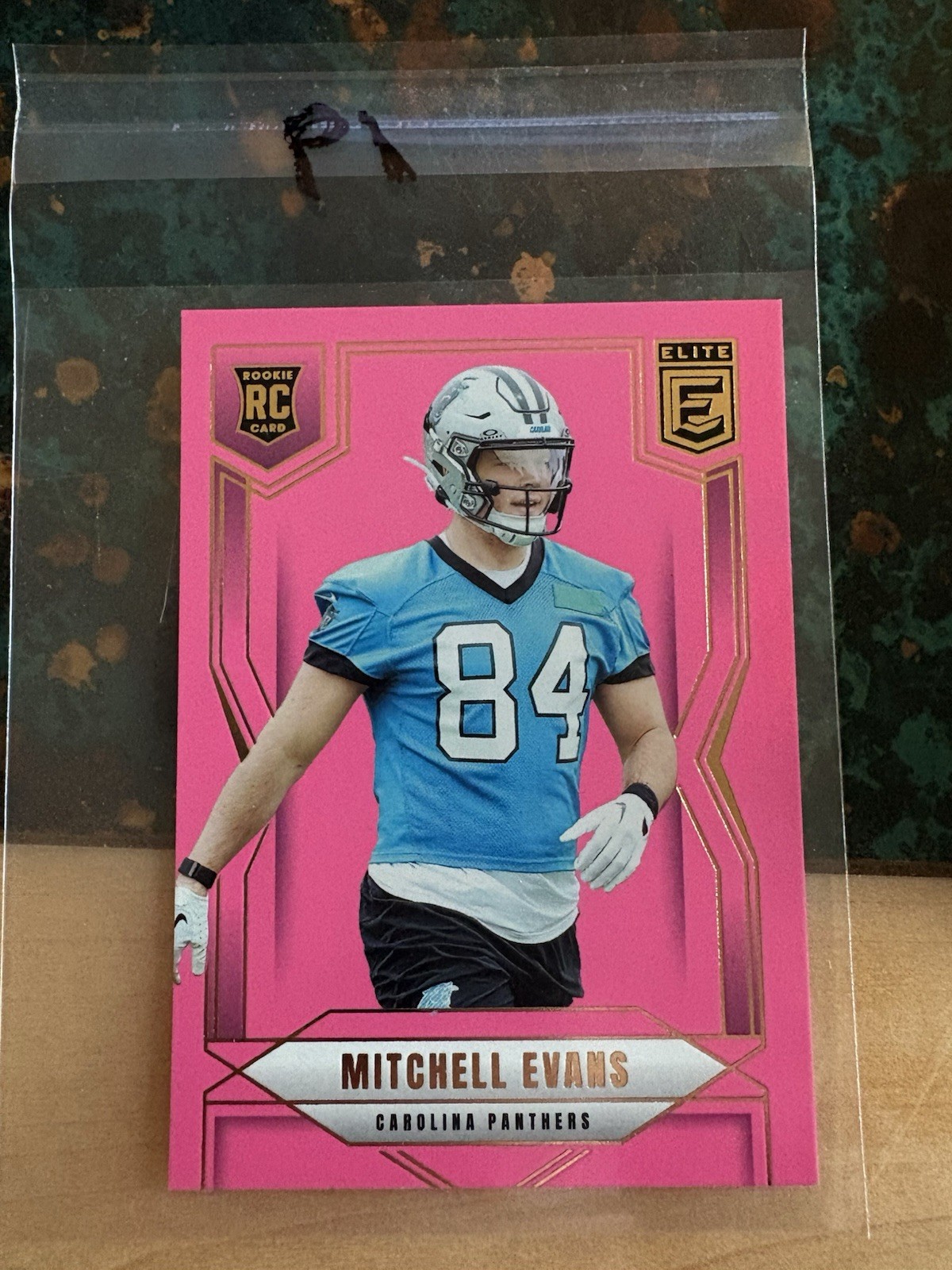 2025 Panini Donruss Elite - Rookies Mitchell Evans #194 Pink Ink (RC)