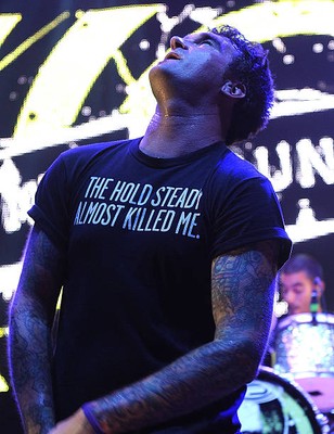 Singer Jordan Pundik of New Found Glory performs 2010 Honda Civic - Old Photo 1