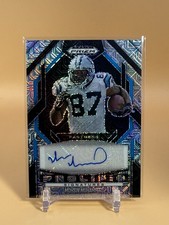 2025 Prizm Black Prolific Signatures Muhsin Muhammad Autograph Mojo 14/25