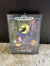 Castle of Illusion Starring Mickey Mouse (Sega Genesis, 1990) No Manual Tested