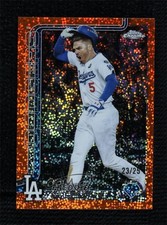 2025 Chrome Image Variation Orange Speckle Refractor 23/25 Freddie Freeman 1d9e