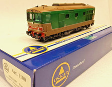 OSKAR 1100 locomotiva diesel FS d443 1007 Fiat vetri piani ep IV V DC 1:87