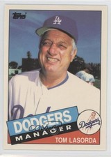 1985 Topps Collector's Edition Tiffany Tommy Lasorda Tom Lasorda #601 HOF 0j0