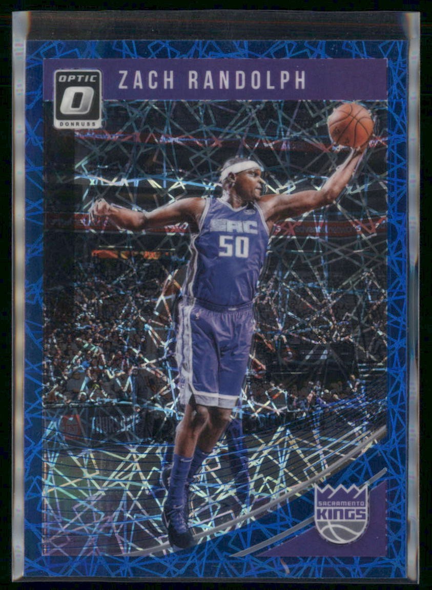 2018-19 Donruss Optic - Zach Randolph Blue Velocity #81