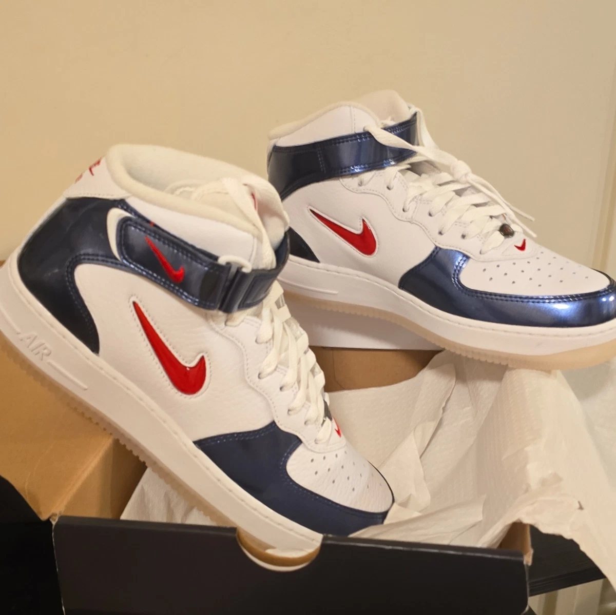 Nike Air Force 1 Mid White for Sale | Authenticity Guaranteed | eBay