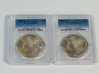 Lot Of 2: 1880-S /1882-S PCGS MS 64+ Morgan Silver Dollars $1