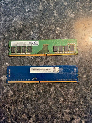 Samsung and Ramaxel 2666MHZ DDR4 8GB RAM STICKS