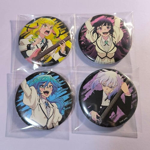 Rock is a Lady Modesty Can Badge Set Ririsa Suzunomiya Tina Inosemi New ...