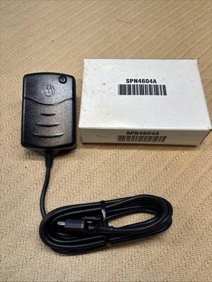 Motorola SPN4604A  Power Supply Charger Plug-In Adapter in 4.4VDC 1.1A