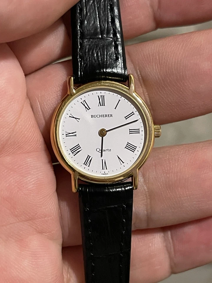 BUCHERER ШВЕЙЦАРСКИЙ ЛЕДИ 23,6 ММ КВАРЦ ХОРОШАЯ РАБОТА - Изображение 3 из 4