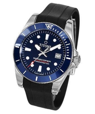 Titoni Seascoper 300 - Ref. 83300 S-BE-R-7 (Pre-Owned) Herrenuhr