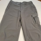 Cabela's Guidewear Pants Men's Gray Outdoor Cargo Pockets W34 L32 Hiking Fishing