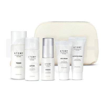 Atomy The Fame Skincare Travel Kit (Toner+Essence+ Lotion+Cream+EyeCream)